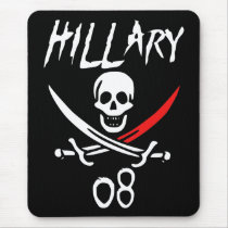 Jolly HILLARY 08 {Blood Tip} mousepads