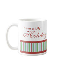 Jolly Holiday Christmas Mug