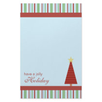 Jolly Holiday Christmas Stationery