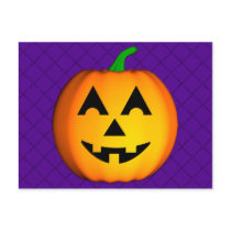 Jolly Jack O'Lantern Postcard
