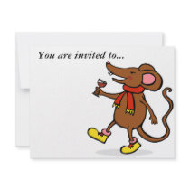 Jolly Mouse invitations by QueenHare Jolly Mouse invitations
