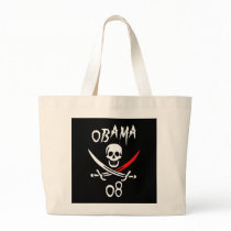 Jolly OBAMA 08 {Blood Tip} Canvas Bags
