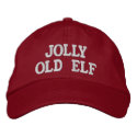 Jolly Old Elf Embroidery Cap embroidered hats by xmasstore Jolly Old Elf Embroidery Cap embroidered hats