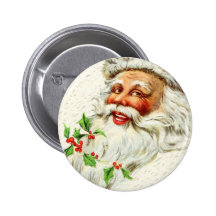 Jolly Old Saint Nick Button