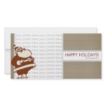 Jolly Old Saint Nick Photo Card photo cards by noteworthy Jolly Old Saint Nick Photo Card photo cards