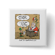 jolly old saint nickle-less pinback buttons