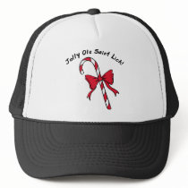 Jolly Ole Saint Lick Candy Cane hats