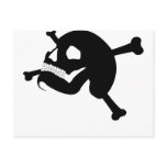 Jolly Roger # 2-Black postcards
