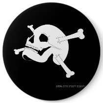 Jolly Roger #2 buttons by epicpirates Jolly Roger #2 buttons