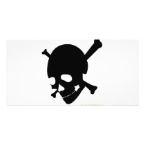 Jolly Roger #3-Black photo cards