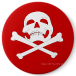 Jolly-Roger #4  Pinback Button