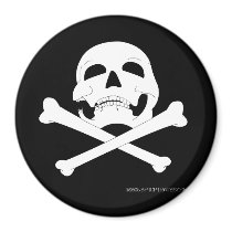 Jolly Roger #4 magnets