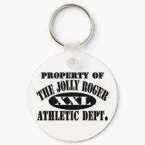 Jolly Roger Athletic Dept keychains by ReadMyChest Jolly Roger Athletic Dept keychains
