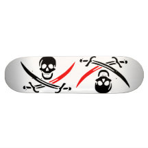 Jolly Roger BloodTip {Blackbeard} Skateboard Decks