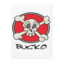 Jolly Roger Bucko design Postcard