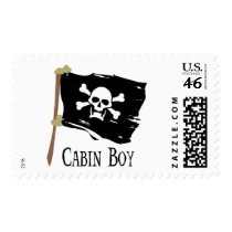 Jolly Roger Cabin Boy Stamp