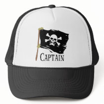 Jolly Roger Captain Mesh Hat