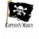 Jolly Roger Captain's Wench t-shirts