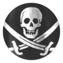 Jolly Roger Flag stickers