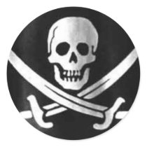 Jolly Roger Flag stickers by abrac001 Jolly Roger Flag stickers