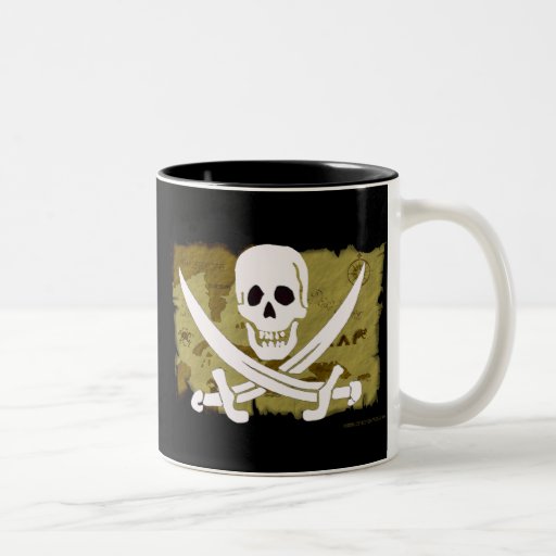 Jolly Roger Map #10 Coffee Mug