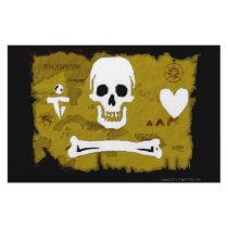 Jolly Roger Map #2 Stationery