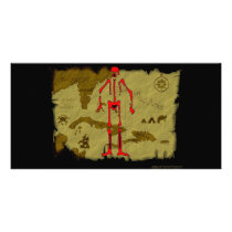 Jolly Roger Map #6 photo cards