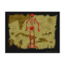 Jolly Roger Map #6 Postcards