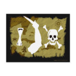 Jolly Roger Map #7 postcards