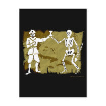 Jolly Roger Map  #8 Post Cards