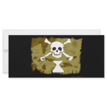 Jolly Roger Map  #9 rack cards