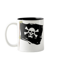 Jolly Roger Pirate Flag Coffee Mug