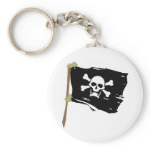Jolly Roger Pirate Flag Key Chains