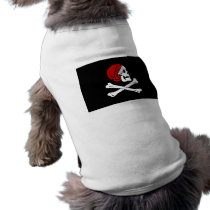 Jolly Roger Pirate Pet T-shirt pet clothing by clarachandler Jolly Roger Pirate Pet T-shirt pet clothing