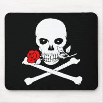 Jolly Roger (Rose)Mousepad