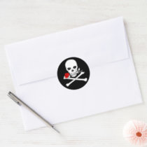 Jolly Roger (Rose)Sticker