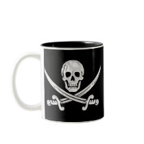 Jolly Roger Skull Coffee Mug