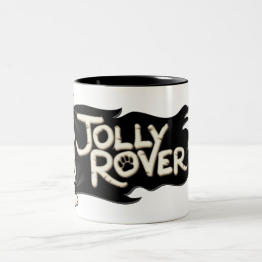 Jolly Rover Black Mug