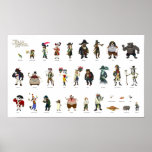 Jolly Rover Characters Poster