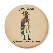 Jolly Rover - Desilver Magnet magnets