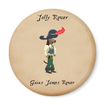 Jolly Rover - Gaius Magnet magnets