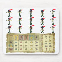 Jolly Rover Voodoo Cheatsheet Mousepad mousepads