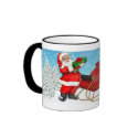 Jolly Santa and Sleigh Mug by Spice Jolly Santa and Sleigh Mug