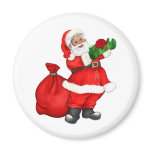 Jolly Santa Claus magnets