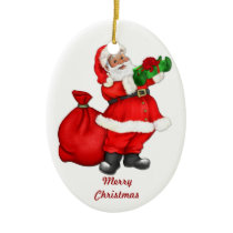 Jolly Santa Claus Ornaments