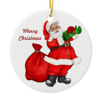 Jolly Santa Claus Ornaments