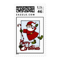 jolly santa postage by cfkaatje jolly santa postage