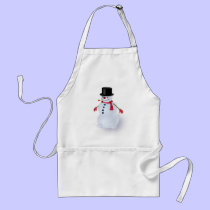 Jolly Snowman Apron