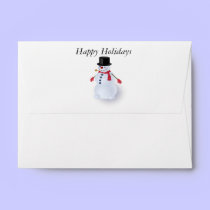 Jolly Snowman  Envelopes envelopes