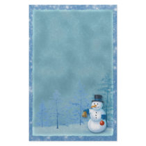 Jolly Snowman Stationery by just_doodling Jolly Snowman Stationery